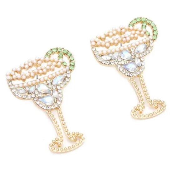Adorable Martini Earrings - Picture 3 of 5